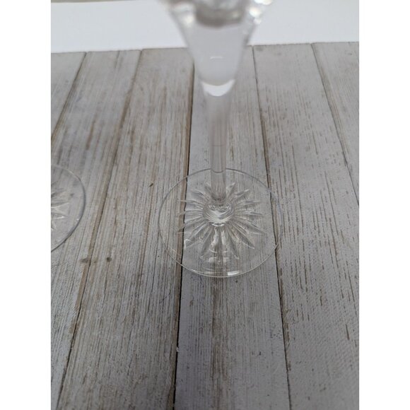 Set Of 2 Cristal D'Arques Cassandra Gold Water Tea Goblet Crystal Glasses 8 1/4" - Picture 4 of 8